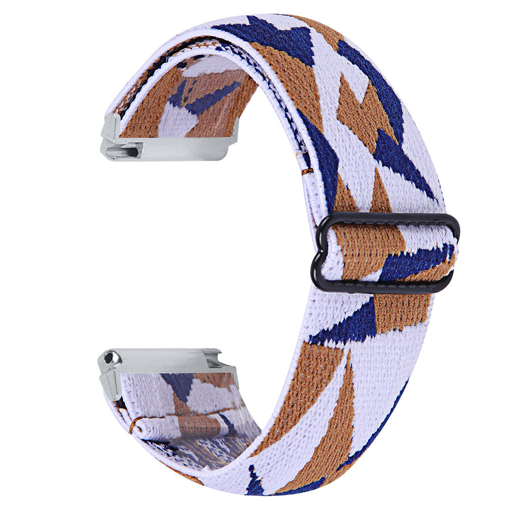 Woven Elastic Smart Watch Band Replacement Strap for Fitbit Versa Versa 2 Woven Elastic Smart Watch Band Replacement Strap for Fitbit Versa Versa 2